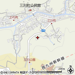 長崎県長崎市三川町790周辺の地図