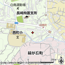 長崎県長崎市白鳥町9周辺の地図