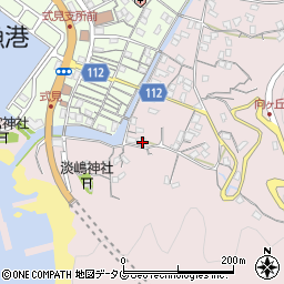 長崎県長崎市向町36周辺の地図