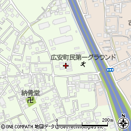 広崎六本木公園周辺の地図