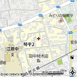永田塗装店周辺の地図