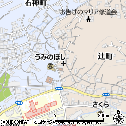 長崎県長崎市辻町14-13周辺の地図