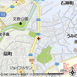 長崎県長崎市石神町4周辺の地図