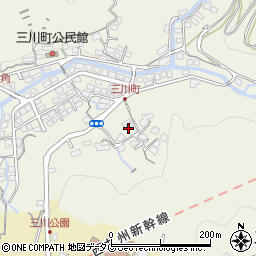 長崎県長崎市三川町772周辺の地図