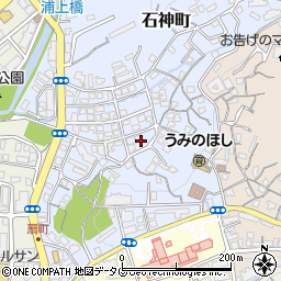 長崎県長崎市石神町16周辺の地図