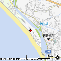 長崎県雲仙市千々石町甲1344周辺の地図