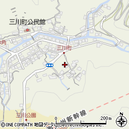 長崎県長崎市三川町773周辺の地図