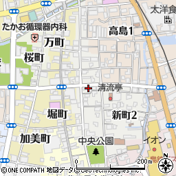 姫松屋新町店周辺の地図