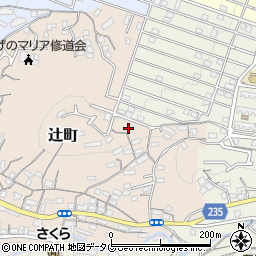 長崎県長崎市辻町26-5周辺の地図