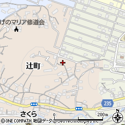 長崎県長崎市辻町26-22周辺の地図