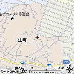 長崎県長崎市辻町26-24周辺の地図