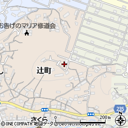 長崎県長崎市辻町24-19周辺の地図