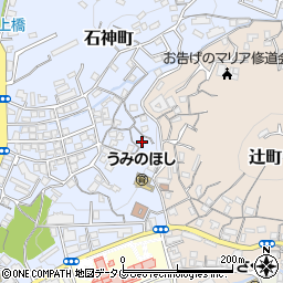 長崎県長崎市石神町24周辺の地図