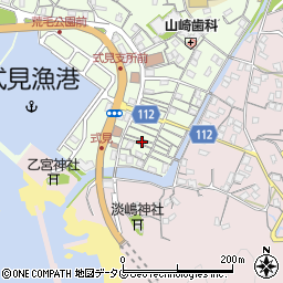 長崎県長崎市式見町446周辺の地図