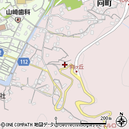 長崎県長崎市向町1364周辺の地図