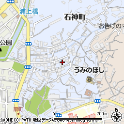 長崎県長崎市石神町17周辺の地図