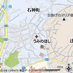 長崎県長崎市石神町23周辺の地図