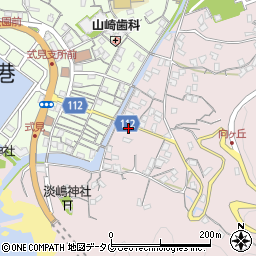 長崎県長崎市向町17周辺の地図