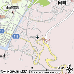 長崎県長崎市向町1363周辺の地図