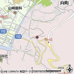 長崎県長崎市向町1358周辺の地図