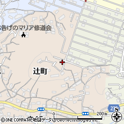 長崎県長崎市辻町24-14周辺の地図