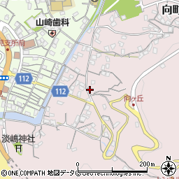 長崎県長崎市向町1160周辺の地図