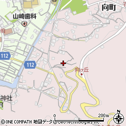 長崎県長崎市向町1356周辺の地図