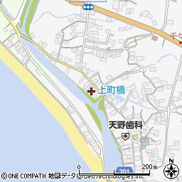 長崎県雲仙市千々石町甲197周辺の地図