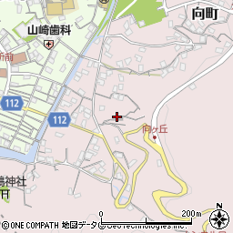 長崎県長崎市向町1355周辺の地図