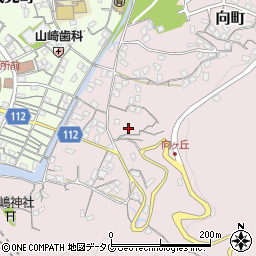 長崎県長崎市向町1165周辺の地図