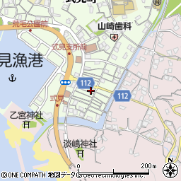 長崎県長崎市式見町418周辺の地図