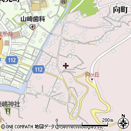 長崎県長崎市向町1169周辺の地図