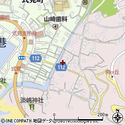 長崎県長崎市向町12周辺の地図