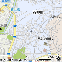 長崎県長崎市石神町18周辺の地図