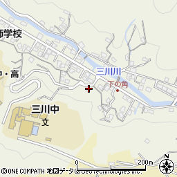 長崎県長崎市三川町1022周辺の地図