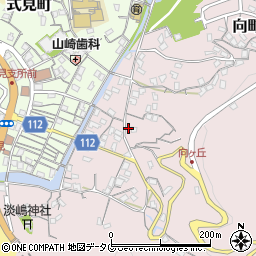 長崎県長崎市向町1159周辺の地図