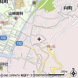 長崎県長崎市向町1369周辺の地図