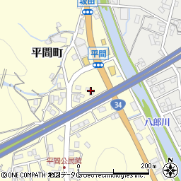 長崎県長崎市平間町728周辺の地図