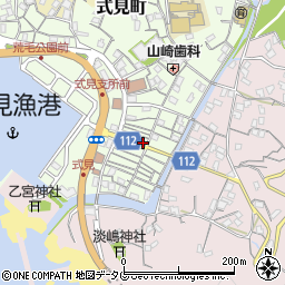長崎県長崎市式見町417周辺の地図