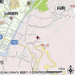 長崎県長崎市向町1417周辺の地図