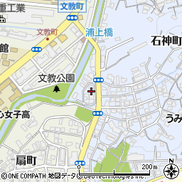 長崎県長崎市石神町5周辺の地図