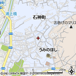 長崎県長崎市石神町20周辺の地図