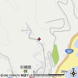 高知県土佐清水市養老周辺の地図