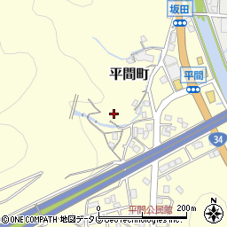 長崎県長崎市平間町899周辺の地図