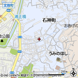長崎県長崎市石神町19周辺の地図
