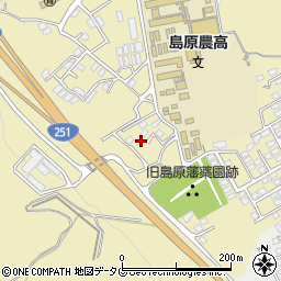 長崎県島原市下折橋町4681-8周辺の地図