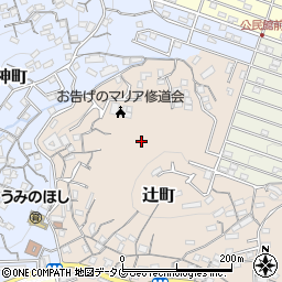 長崎県長崎市辻町20周辺の地図