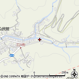 長崎県長崎市三川町685-10周辺の地図