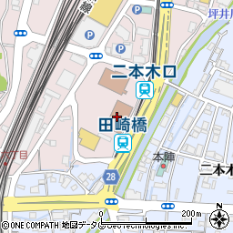 熊本西税務署周辺の地図