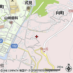長崎県長崎市向町1385周辺の地図